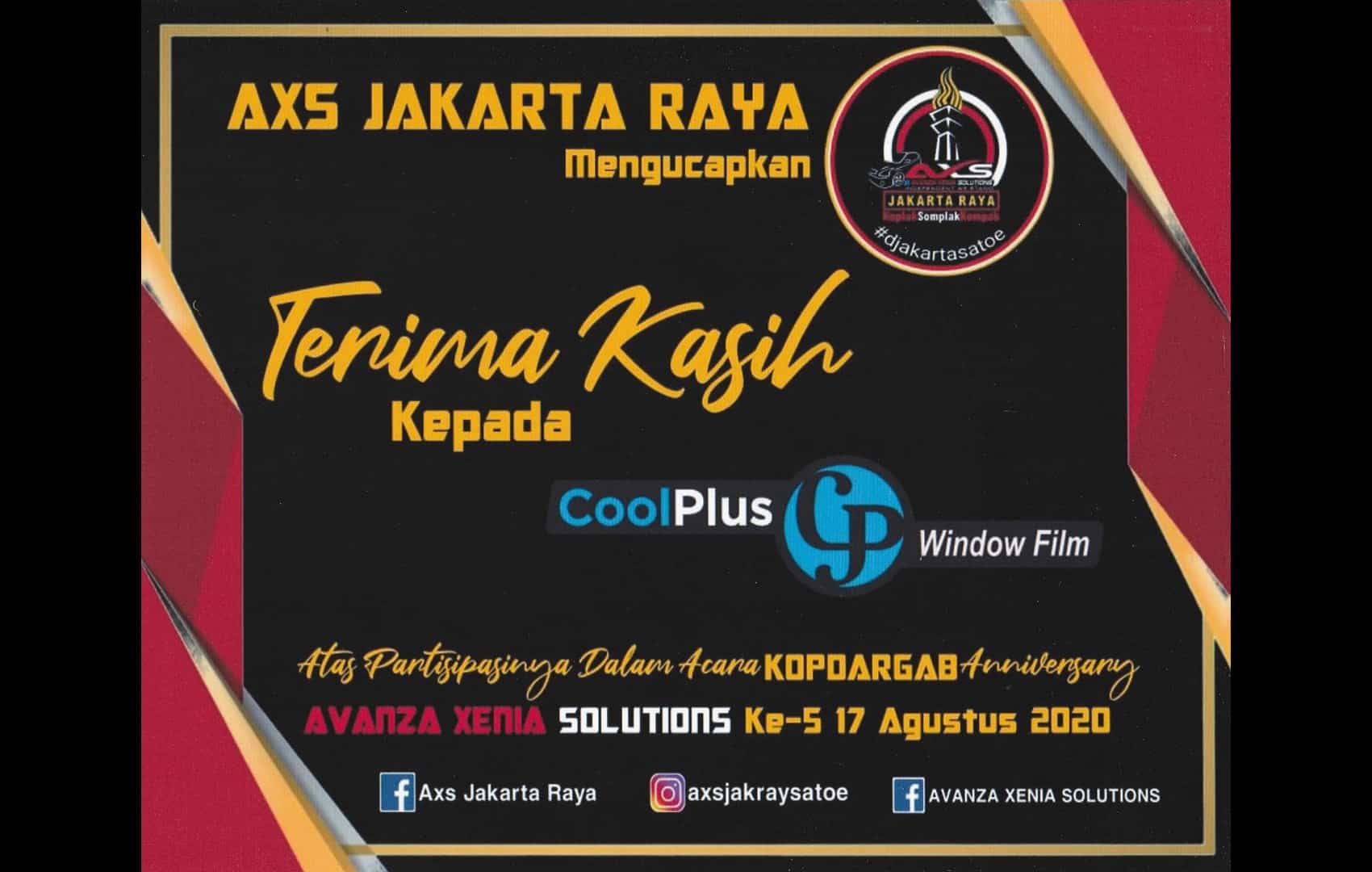 1 Axs Jakarta